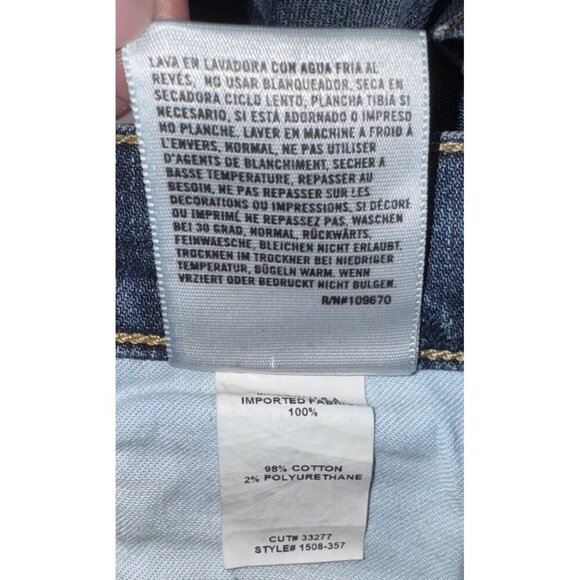 CITIZENS OF HUMANITY, Phoebe jeans 26, slim straight crop, denim, medium wash - Picture 11 of 11